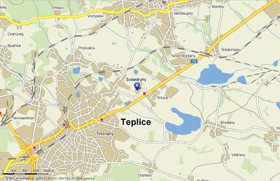 Ceska sporitelna Teplice Srbicka mapa.jpg