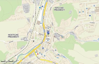 Ceska sporitelna Bilina mapa.jpg