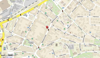 Zastavarna Masarykova 449 Teplice mapa.jpg